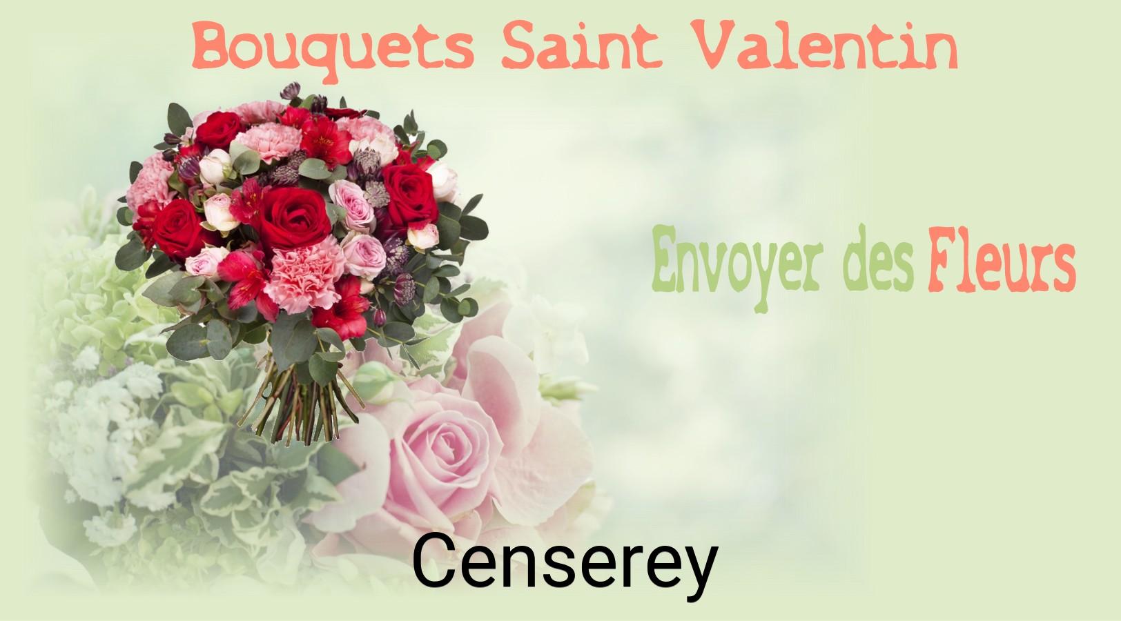 Roses de Saint-Valentin livrées à Censerey